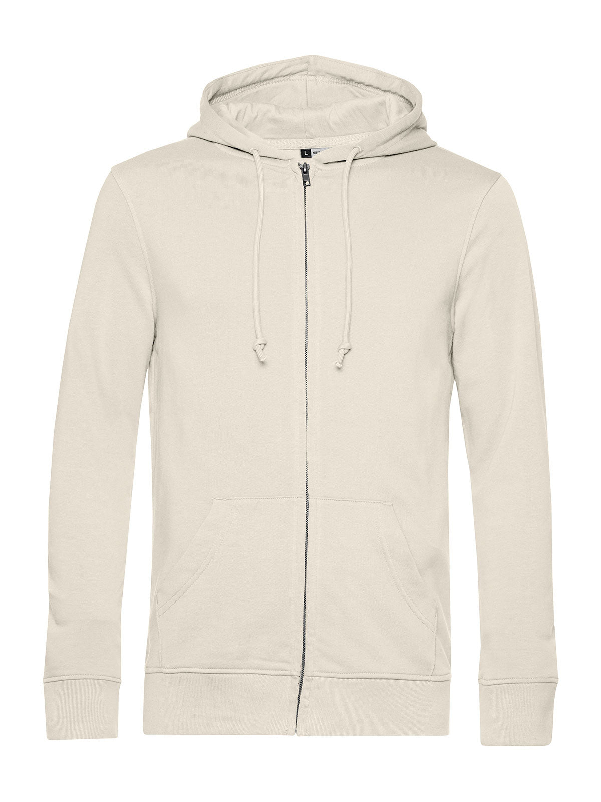Felpa Cappuccio e Zip Uomo Personalizzabile Organica