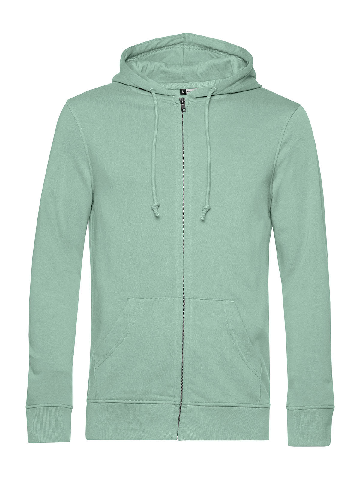 Felpa Cappuccio e Zip Uomo Personalizzabile Organica