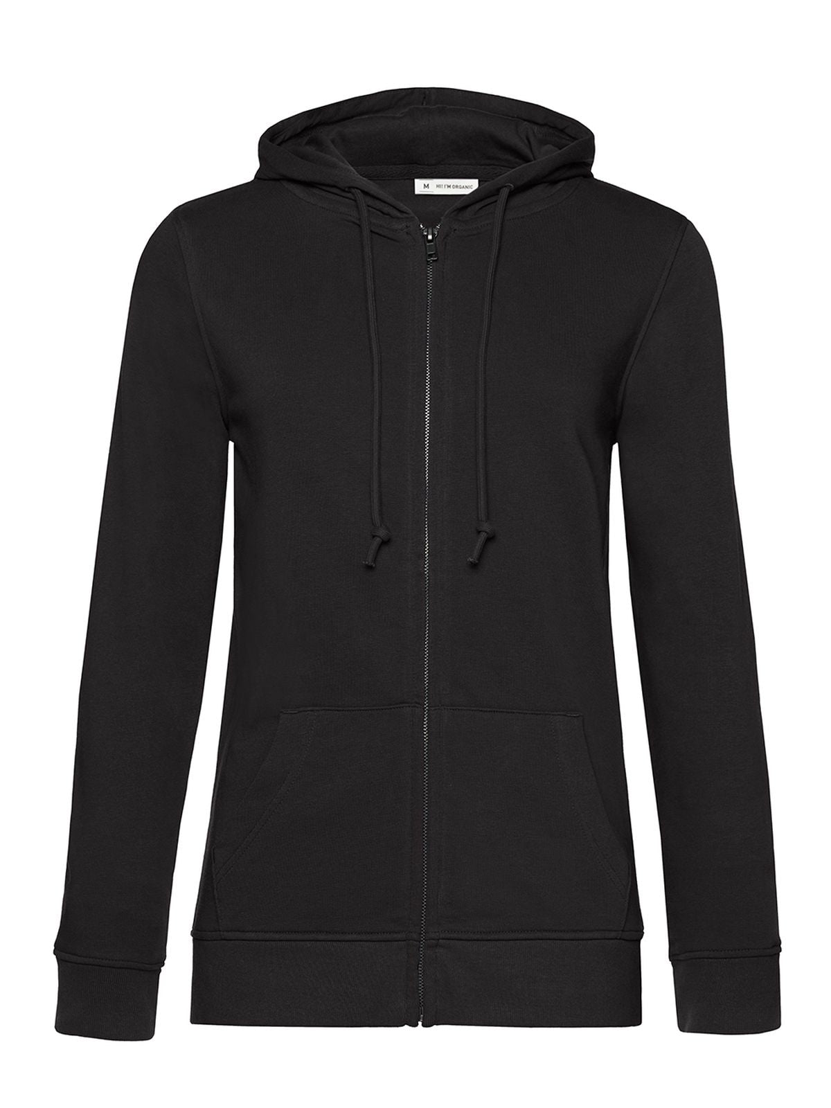 Felpa Cappuccio e Zip Donna Personalizzabile Organica