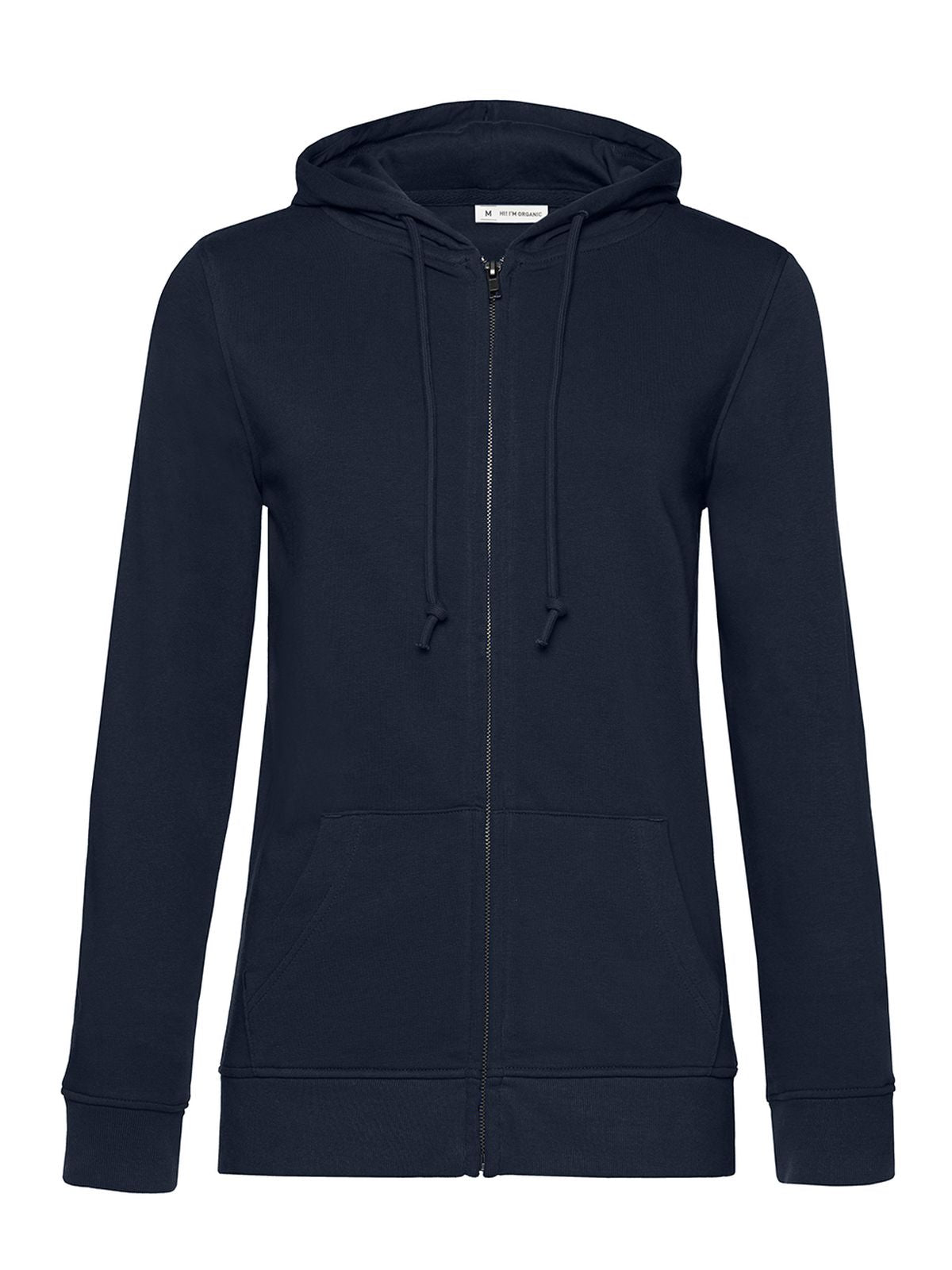 Felpa Cappuccio e Zip Donna Personalizzabile Organica