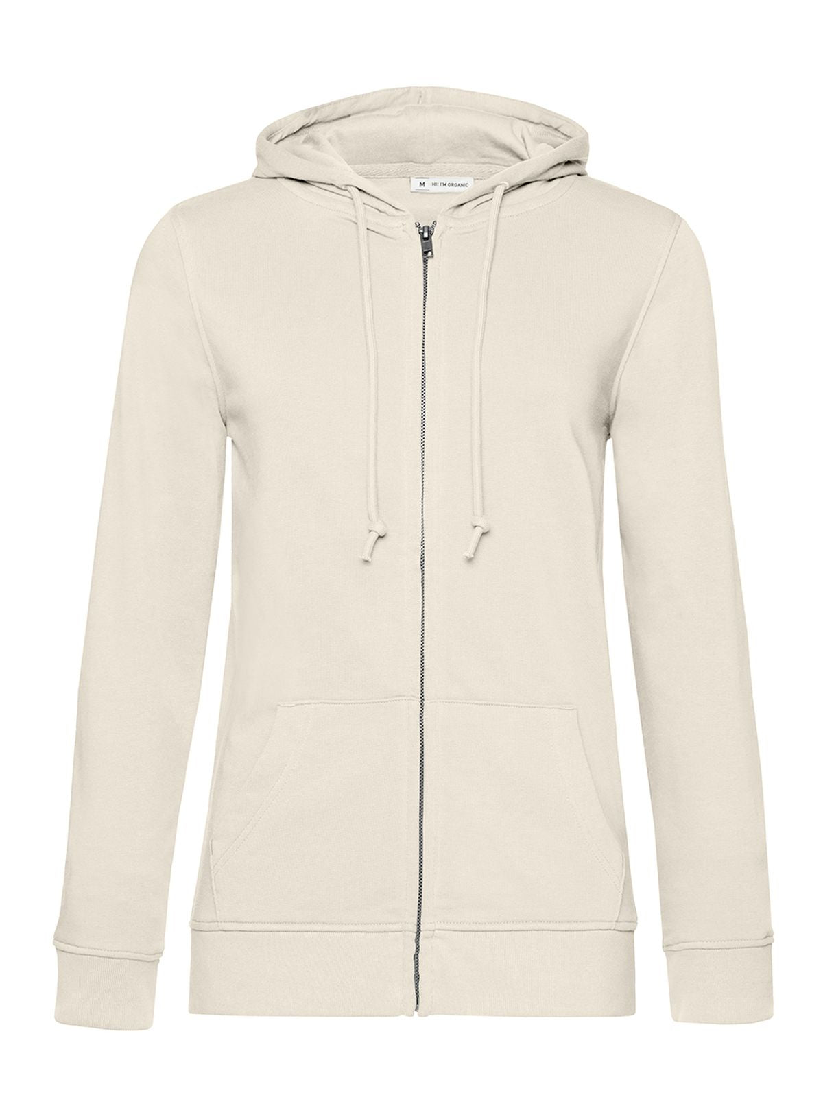Felpa Cappuccio e Zip Donna Personalizzabile Organica