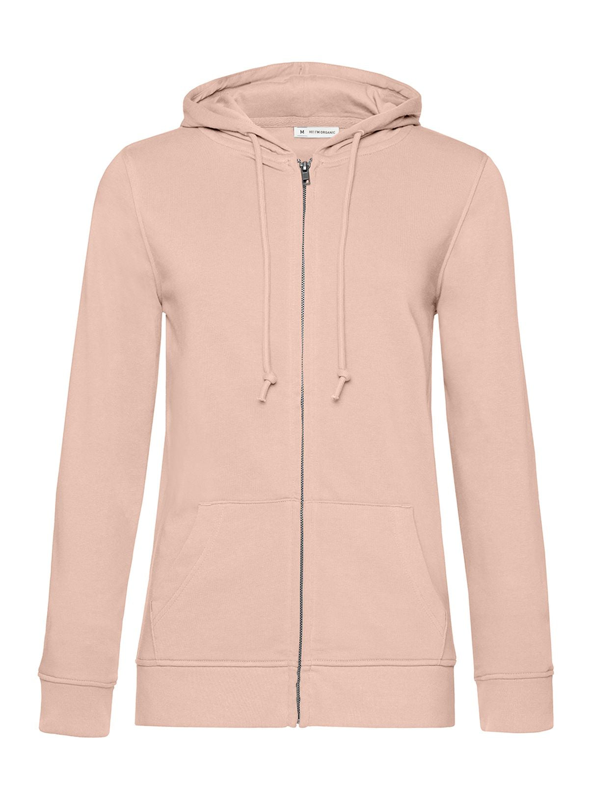 Felpa Cappuccio e Zip Donna Personalizzabile Organica