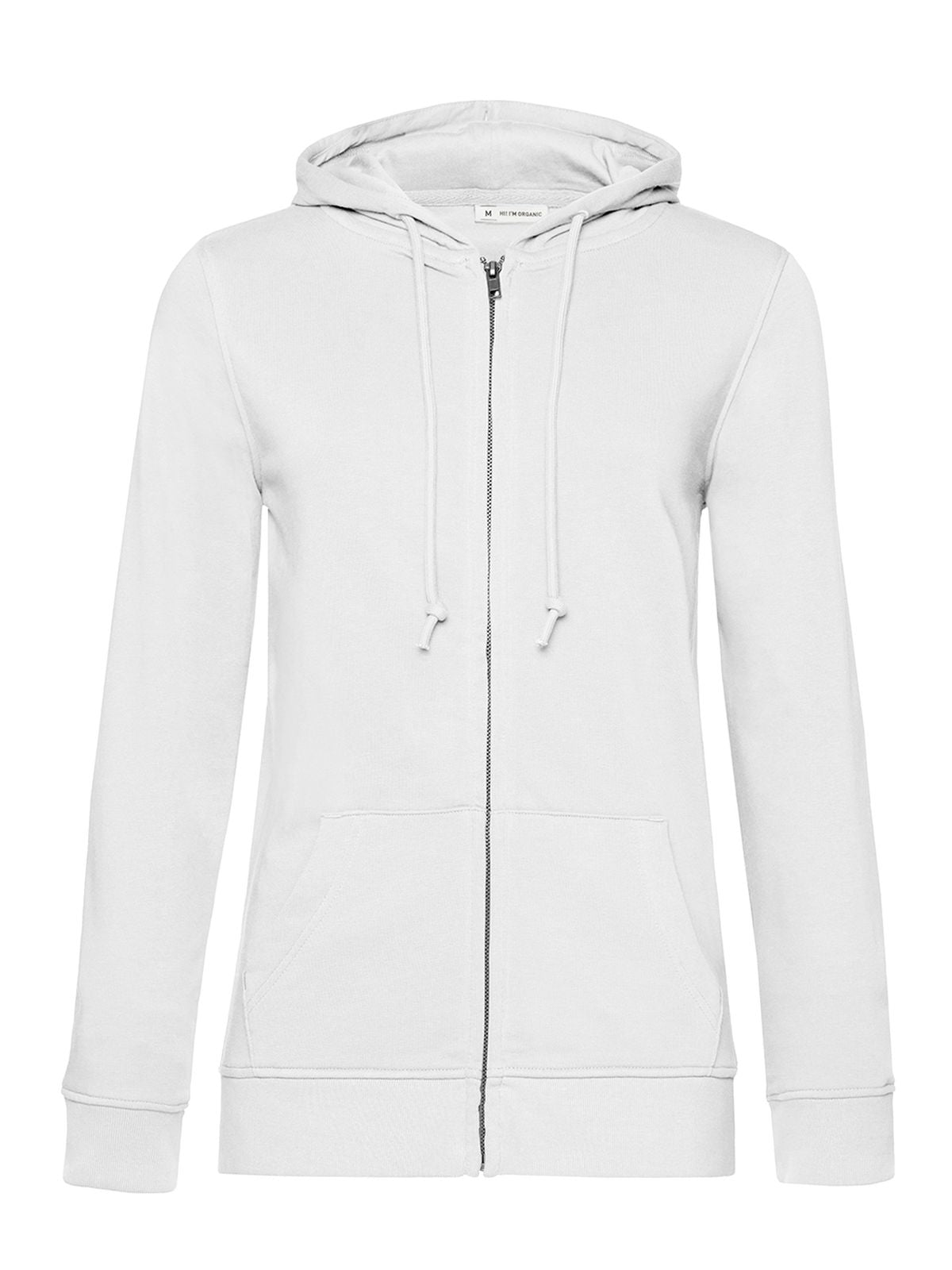 Felpa Cappuccio e Zip Donna Personalizzabile Organica