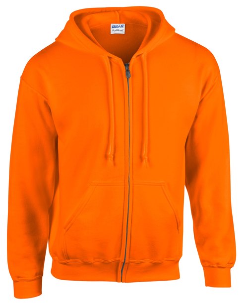 Felpa Con Cappuccio E Zip Unisex Personalizzabile Economica
