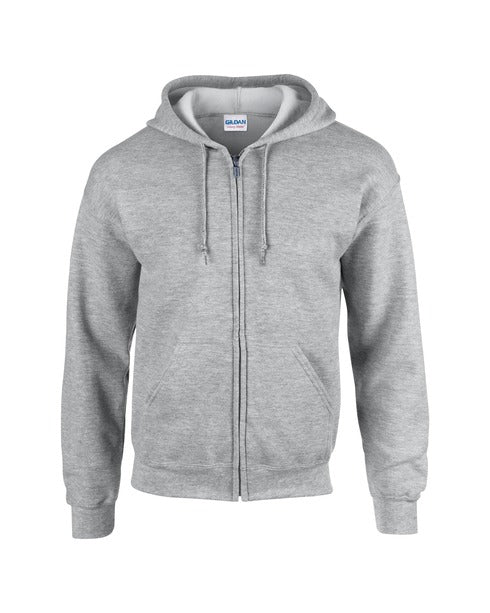 Felpa Con Cappuccio E Zip Unisex Personalizzabile Economica